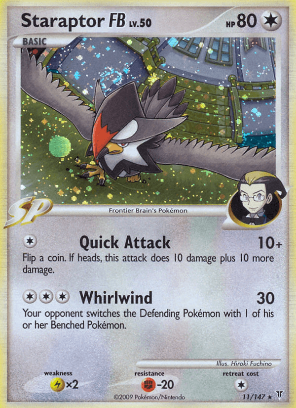 Carta Staraptor FB 11/147 do set Supreme Victors — Pokémon TCG | Bynx