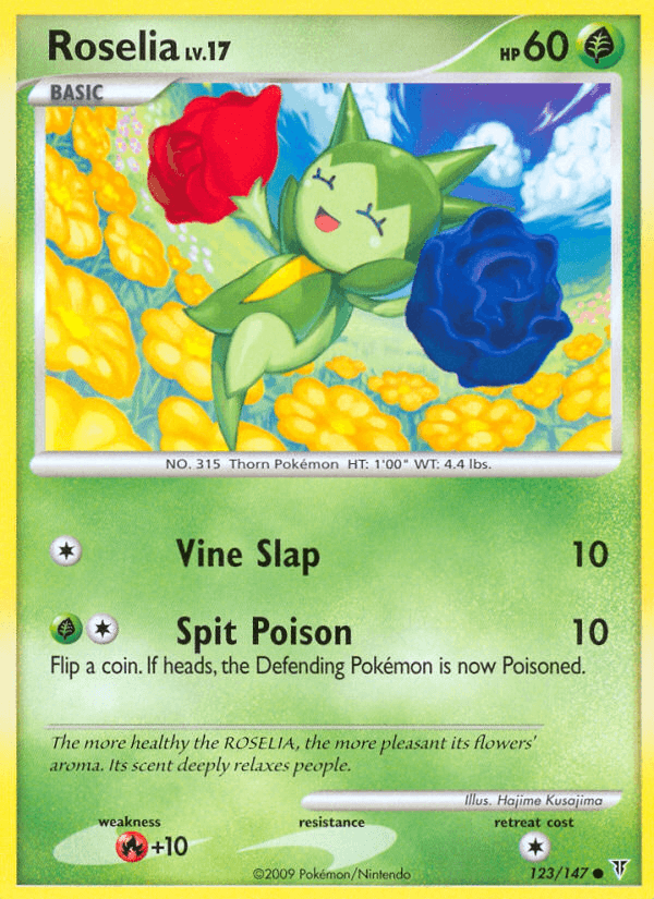 Carta Roselia 123/147 do set Supreme Victors — Pokémon TCG | Bynx