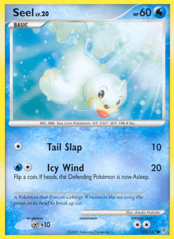 Carta Seel 125/147 do set Supreme Victors — Pokémon TCG | Bynx