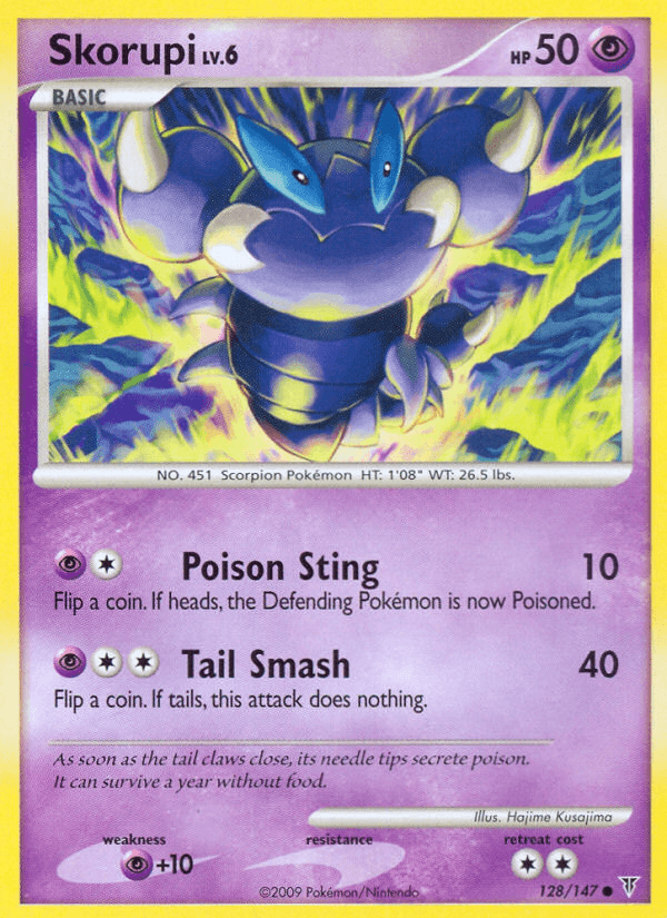 Carta Skorupi 128/147 do set Supreme Victors — Pokémon TCG | Bynx