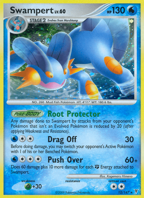 Carta Swampert 12/147 do set Supreme Victors — Pokémon TCG | Bynx