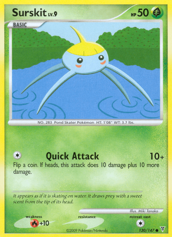 Carta Surskit 130/147 do set Supreme Victors — Pokémon TCG | Bynx