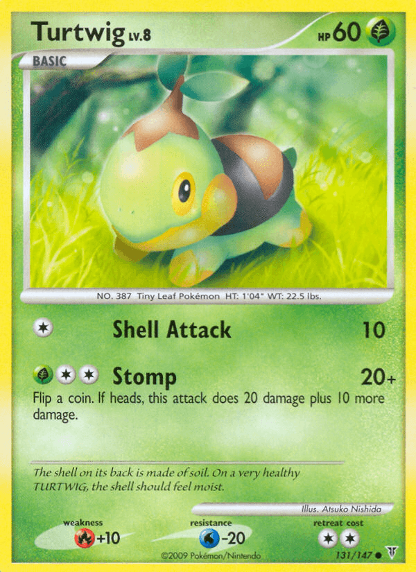 Carta Turtwig 131/147 do set Supreme Victors — Pokémon TCG | Bynx