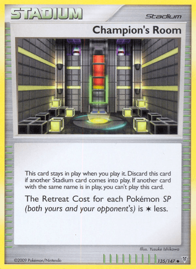 Carta Champion's Room 135/147 do set Supreme Victors — Pokémon TCG | Bynx