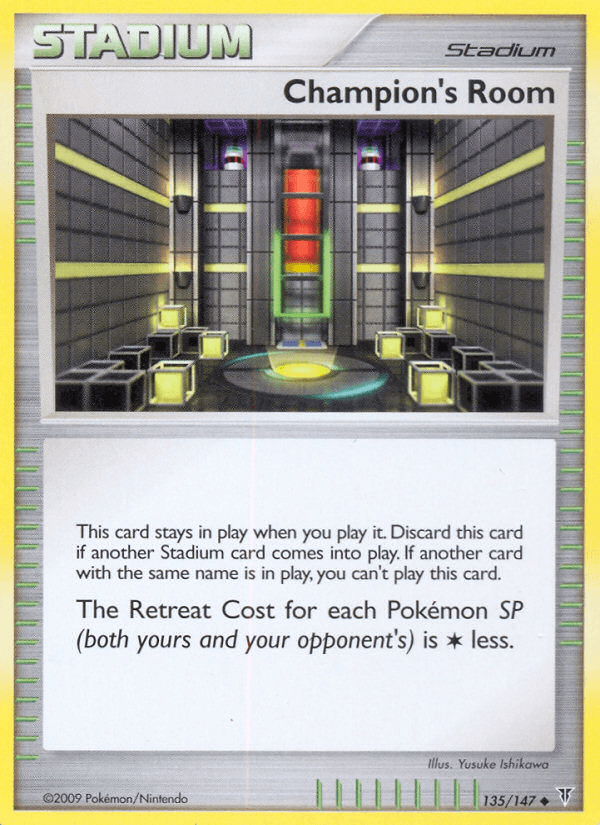 Carta Champion's Room 135/147 do set Supreme Victors — Pokémon TCG | Bynx