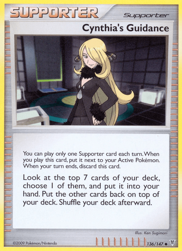Carta Cynthia's Guidance 136/147 do set Supreme Victors — Pokémon TCG | Bynx