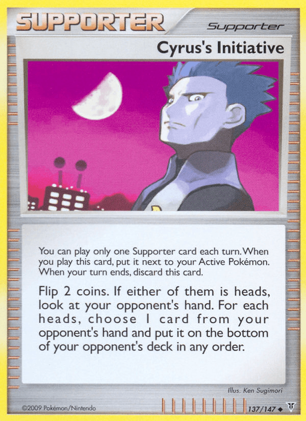 Carta Cyrus's Initiative 137/147 do set Supreme Victors — Pokémon TCG | Bynx
