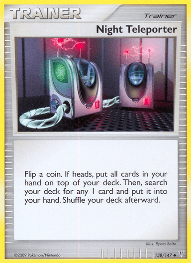 Carta Night Teleporter 138/147 do set Supreme Victors — Pokémon TCG | Bynx