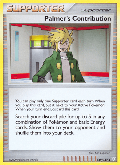 Carta Palmer's Contribution 139/147 do set Supreme Victors — Pokémon TCG | Bynx