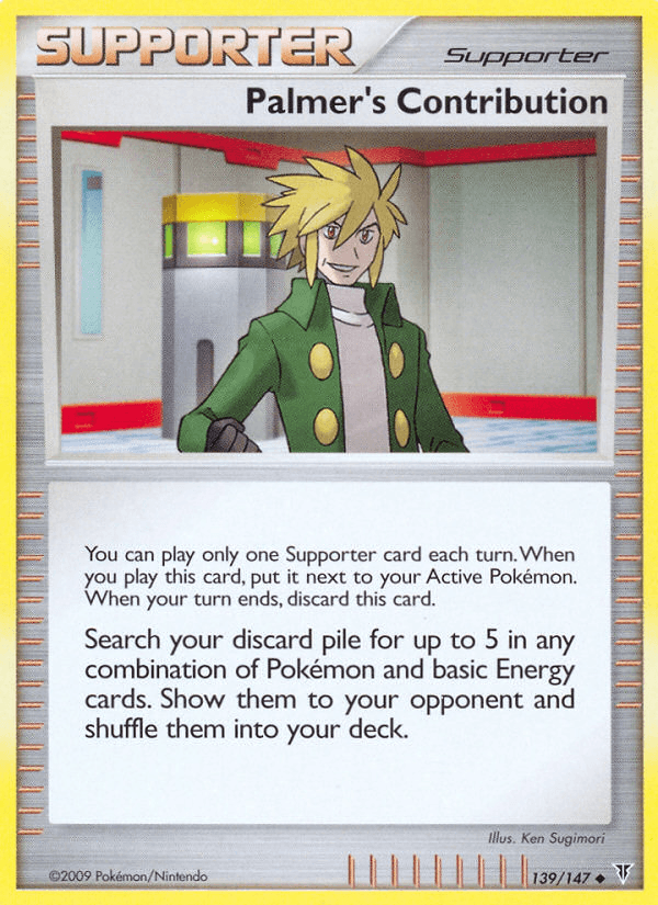 Carta Palmer's Contribution 139/147 do set Supreme Victors — Pokémon TCG | Bynx