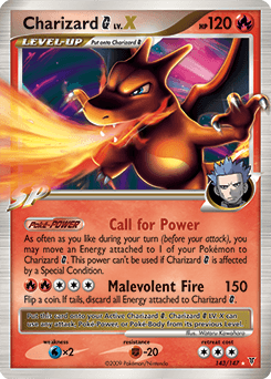 Charizard G LV.X 143 — Supreme Victors