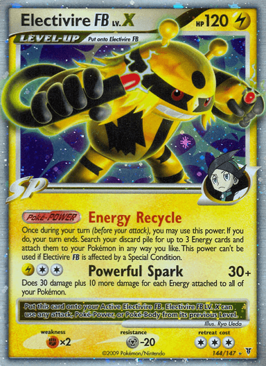 Carta Electivire FB LV.X 144/147 do set Supreme Victors — Pokémon TCG | Bynx