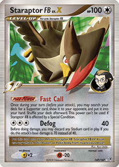 Staraptor FB LV.X 147 — Supreme Victors