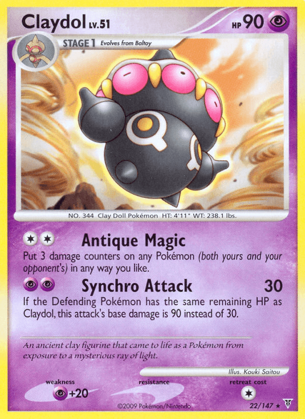 Carta Claydol 22/147 do set Supreme Victors — Pokémon TCG | Bynx