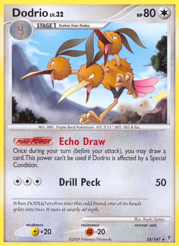 Carta Dodrio 25/147 do set Supreme Victors — Pokémon TCG | Bynx