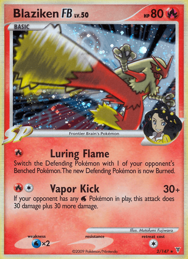 Carta Blaziken FB 2/147 do set Supreme Victors — Pokémon TCG | Bynx