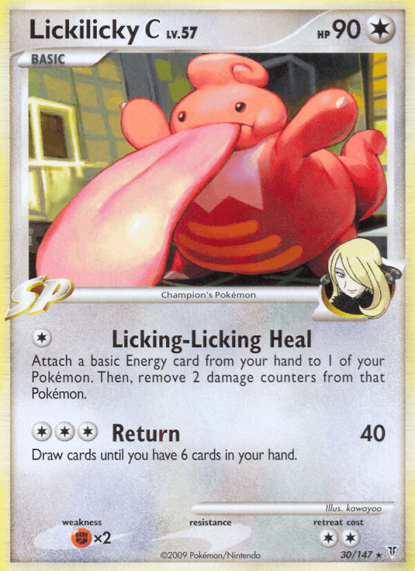 Carta Lickilicky C 30/147 do set Supreme Victors — Pokémon TCG | Bynx