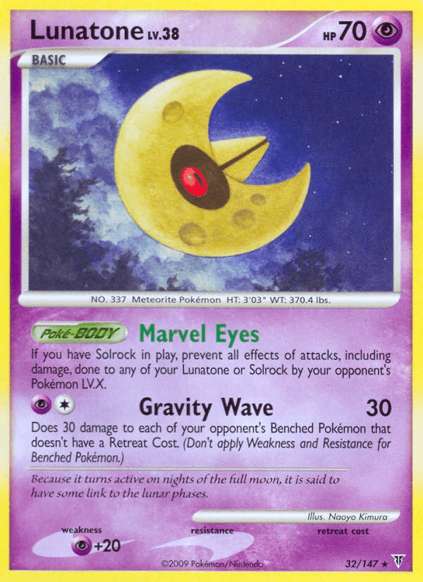 Carta Lunatone 32/147 do set Supreme Victors — Pokémon TCG | Bynx