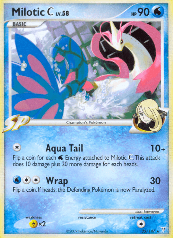 Carta Milotic C 35/147 do set Supreme Victors — Pokémon TCG | Bynx