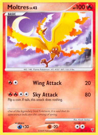 Carta Moltres 36/147 do set Supreme Victors — Pokémon TCG | Bynx