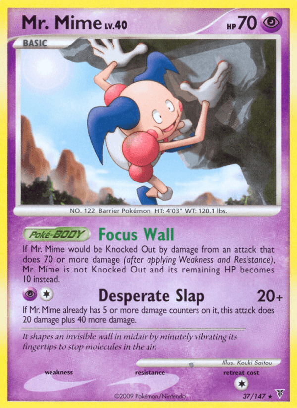 Carta Mr. Mime 37/147 do set Supreme Victors — Pokémon TCG | Bynx
