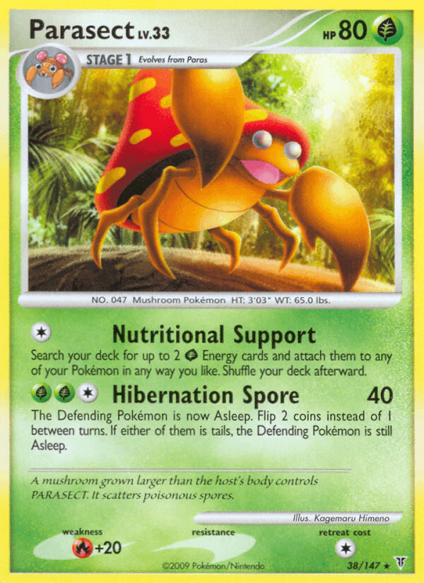 Carta Parasect 38/147 do set Supreme Victors — Pokémon TCG | Bynx