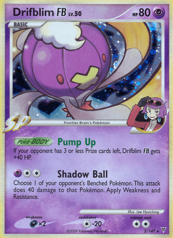 Carta Drifblim FB 3/147 do set Supreme Victors — Pokémon TCG | Bynx