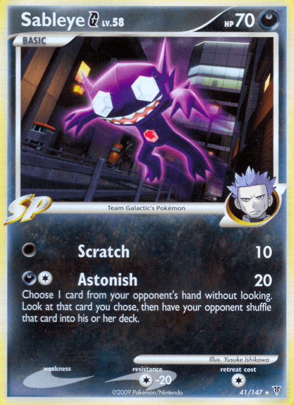 Carta Sableye G 41/147 do set Supreme Victors — Pokémon TCG | Bynx