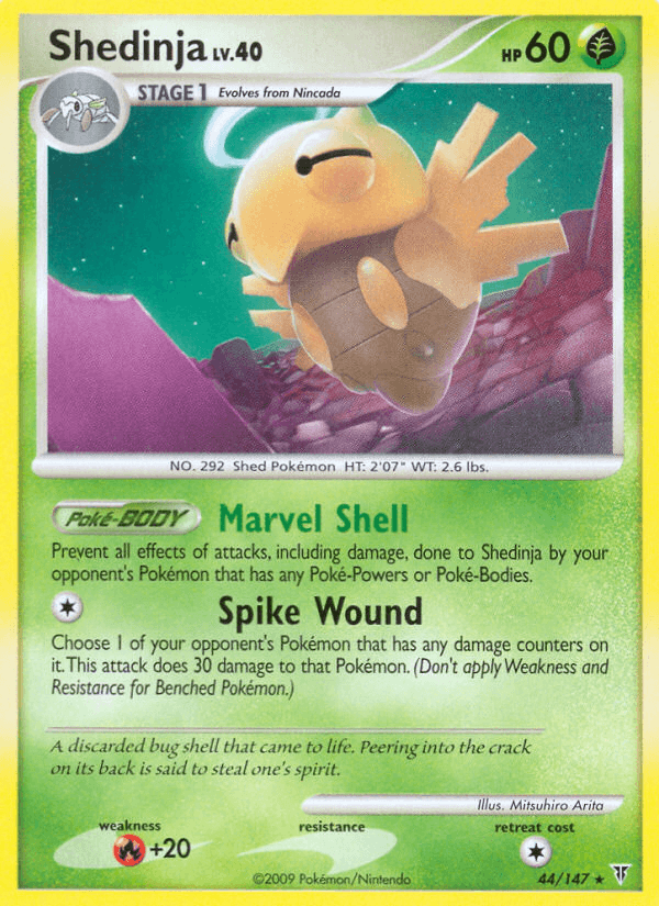 Carta Shedinja 44/147 do set Supreme Victors — Pokémon TCG | Bynx