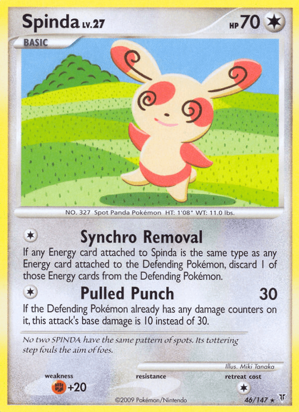 Carta Spinda 46/147 do set Supreme Victors — Pokémon TCG | Bynx
