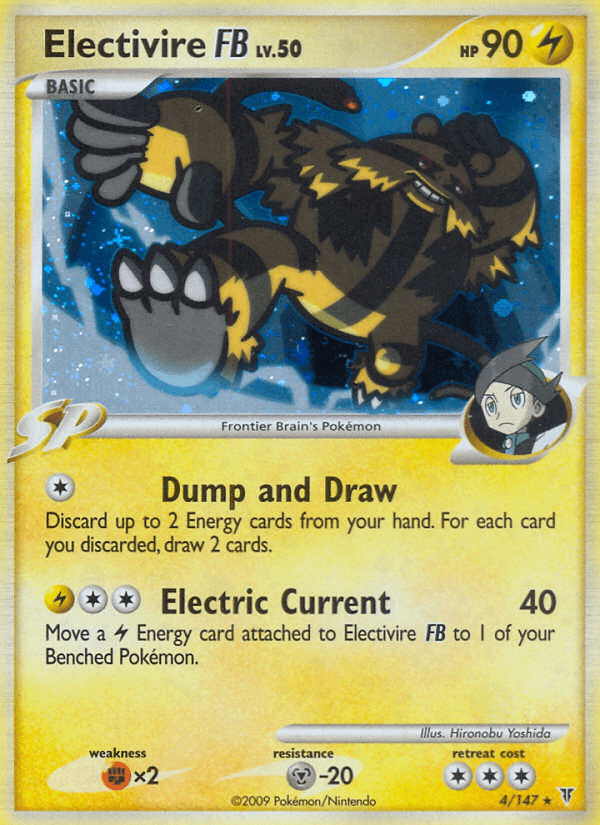 Carta Electivire FB 4/147 do set Supreme Victors — Pokémon TCG | Bynx