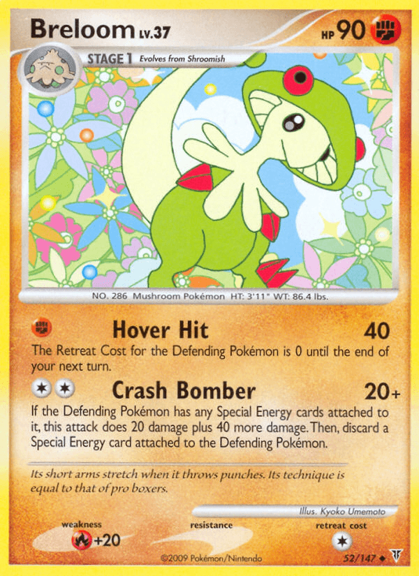 Carta Breloom 52/147 do set Supreme Victors — Pokémon TCG | Bynx