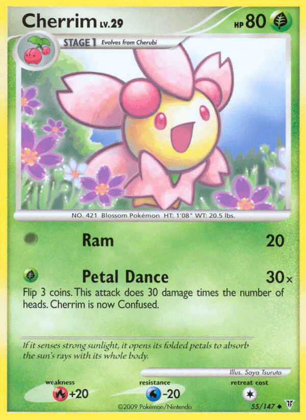Carta Cherrim 55/147 do set Supreme Victors — Pokémon TCG | Bynx