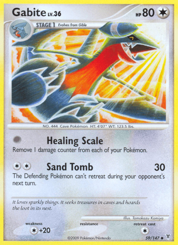 Carta Gabite 59/147 do set Supreme Victors — Pokémon TCG | Bynx
