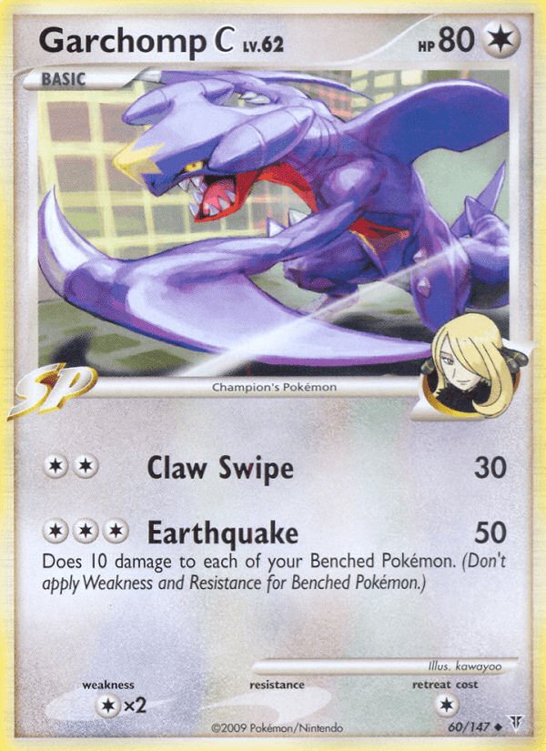 Carta Garchomp C 60/147 do set Supreme Victors — Pokémon TCG | Bynx