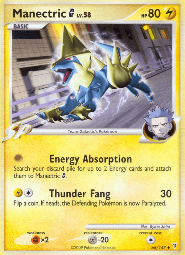 Carta Manectric G 66/147 do set Supreme Victors — Pokémon TCG | Bynx