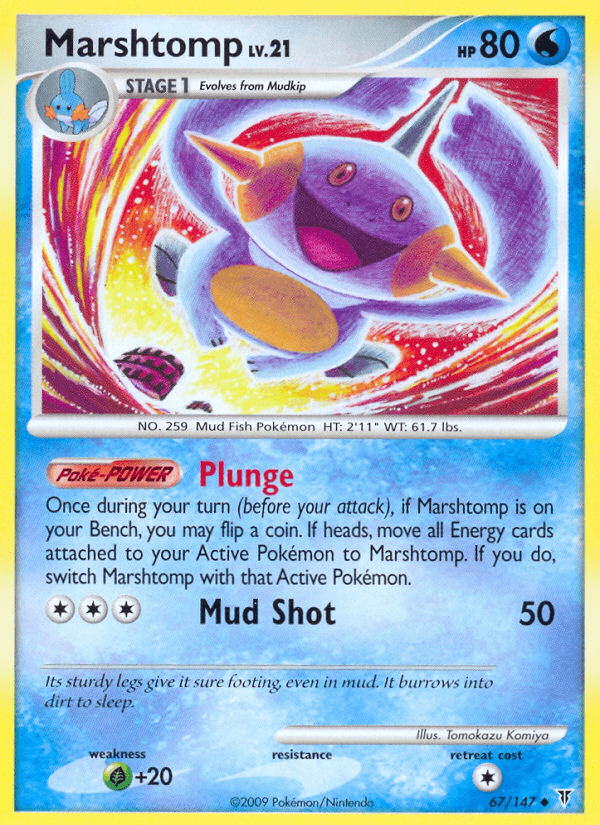 Carta Marshtomp 67/147 do set Supreme Victors — Pokémon TCG | Bynx