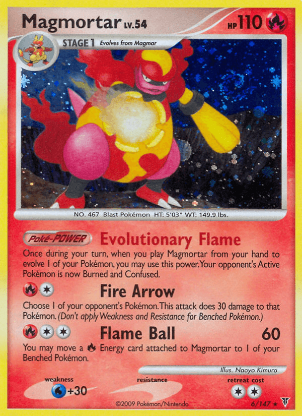 Carta Magmortar 6/147 do set Supreme Victors — Pokémon TCG | Bynx