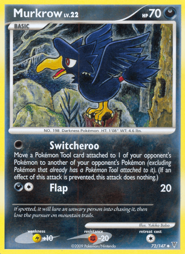 Carta Murkrow 72/147 do set Supreme Victors — Pokémon TCG | Bynx