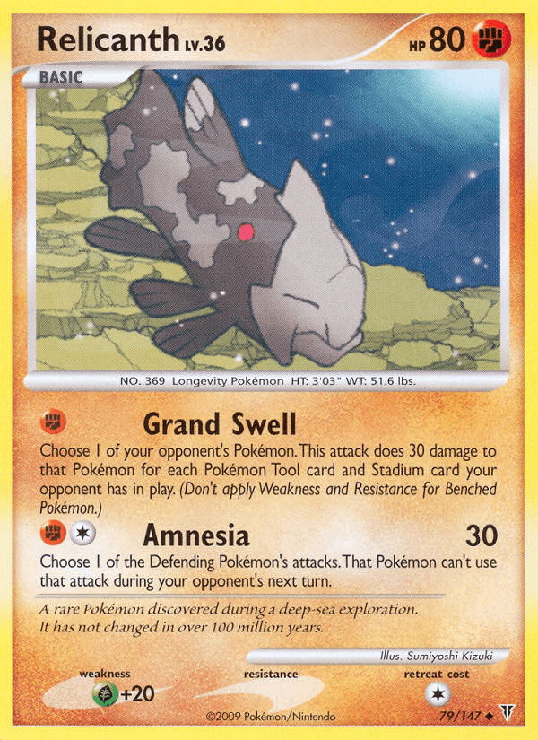 Carta Relicanth 79/147 do set Supreme Victors — Pokémon TCG | Bynx