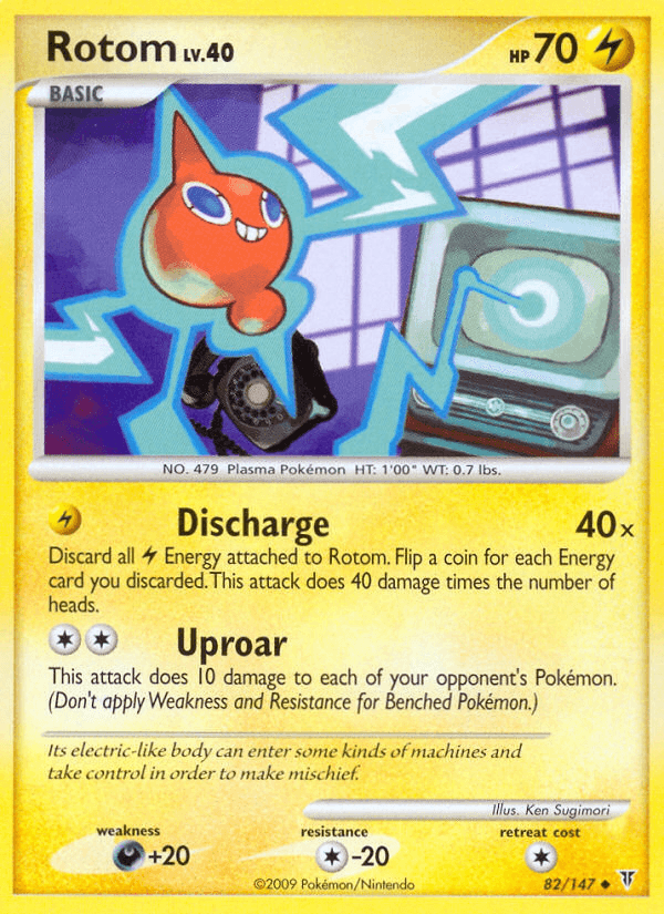 Carta Rotom 82/147 do set Supreme Victors — Pokémon TCG | Bynx