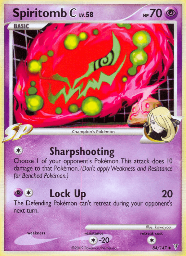 Carta Spiritomb C 84/147 do set Supreme Victors — Pokémon TCG | Bynx
