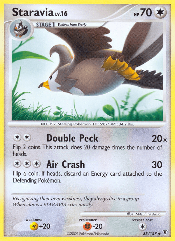 Carta Staravia 85/147 do set Supreme Victors — Pokémon TCG | Bynx