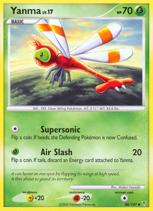 Carta Yanma 88/147 do set Supreme Victors — Pokémon TCG | Bynx