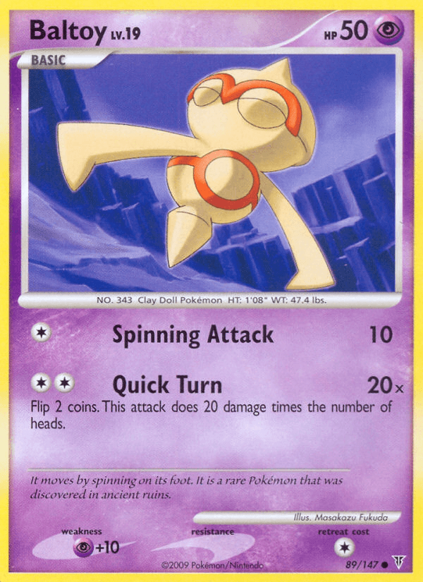 Carta Baltoy 89/147 do set Supreme Victors — Pokémon TCG | Bynx