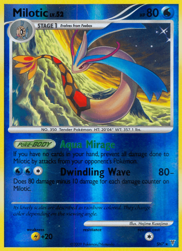 Carta Milotic SH7/147 do set Supreme Victors — Pokémon TCG | Bynx
