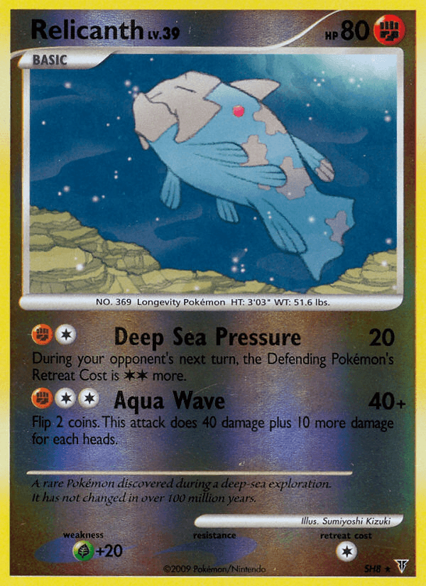 Carta Relicanth SH8/147 do set Supreme Victors — Pokémon TCG | Bynx