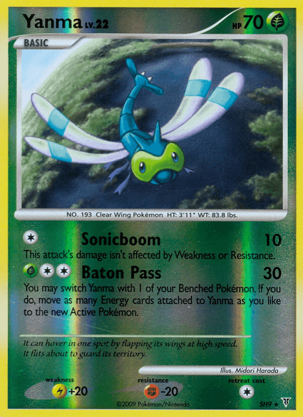 Carta Yanma SH9/147 do set Supreme Victors — Pokémon TCG | Bynx