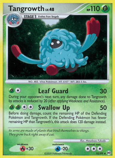 Carta Tangrowth 10/99 do set Arceus — Pokémon TCG | Bynx