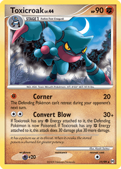 Toxicroak 11 — Arceus